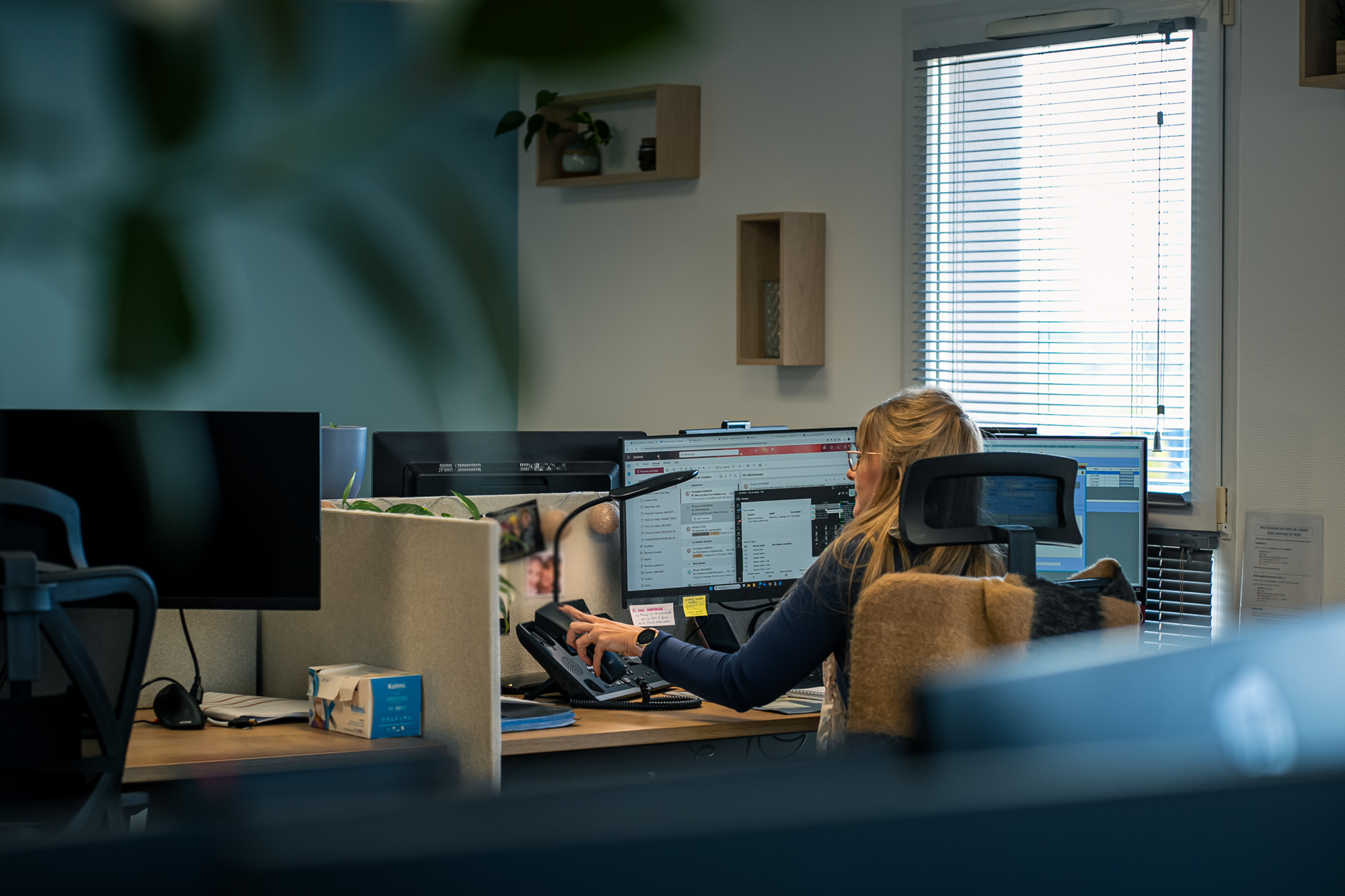 Équipe administrative et support