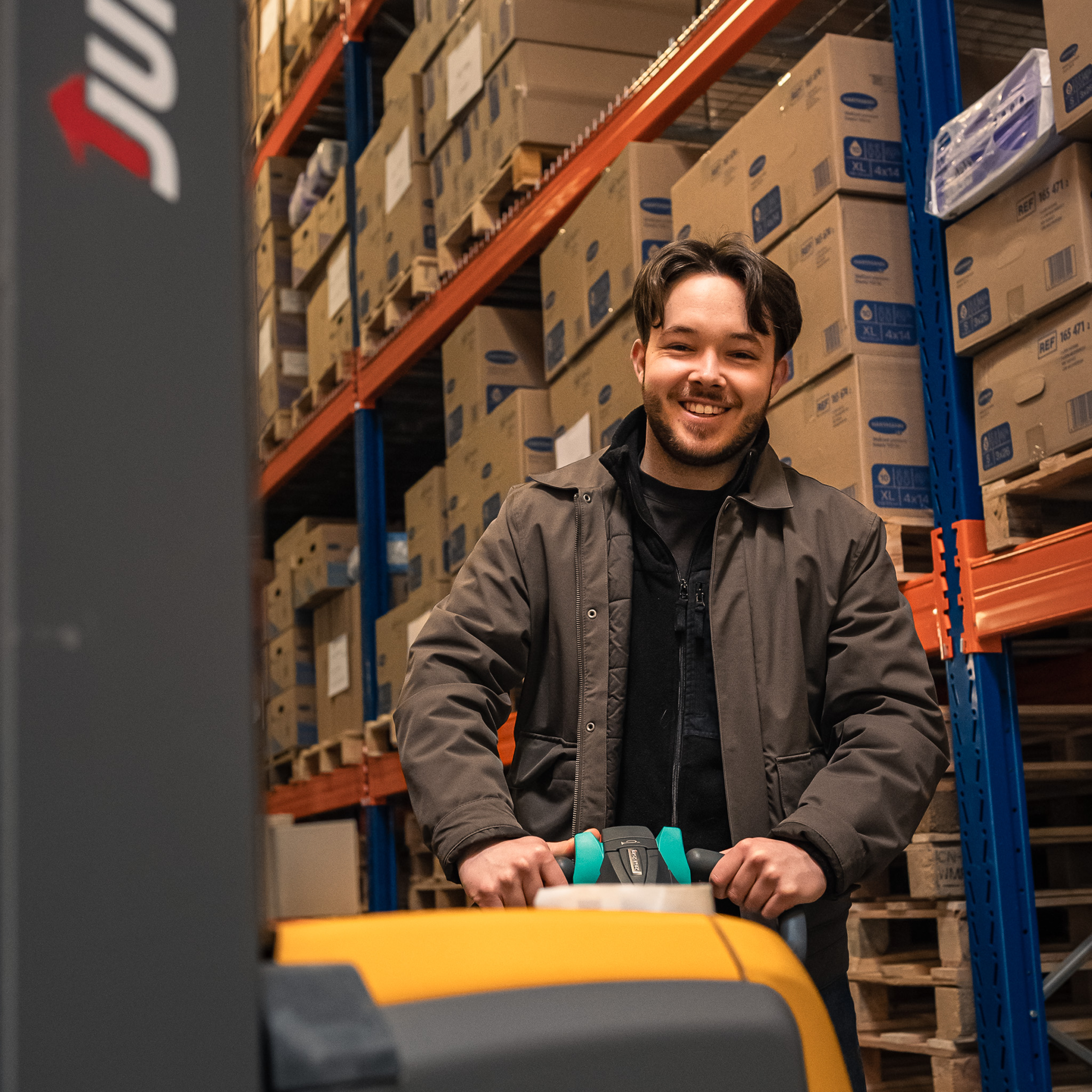 Équipe logistique et achats